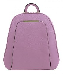 Elegantný menší dámsky batôžtek / kabelka svetlá fialová
