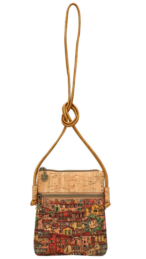 Korková ľahká malá crossbody dámska kabelka 85057 typ7